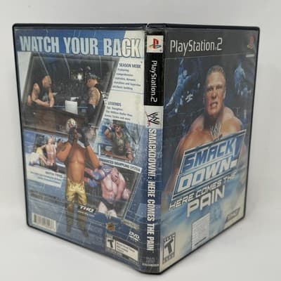 WWE SmackDown! Here Comes the Pain (PlayStation PS2) , Black Label - Thumbnail 3