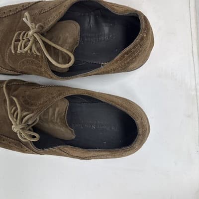 To Boot New York Adam Derrick Shoes Mens Size 11 Brown Suede Wingtip Oxfords - Thumbnail 2