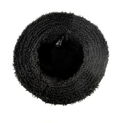 Kith Flocked Cotton Monogram Bucket Hat - Black - Thumbnail 2