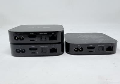 Lot of 3 Apple TV ( 2- A1469 1 - A1378 ) Untested - Replacements - Thumbnail 2