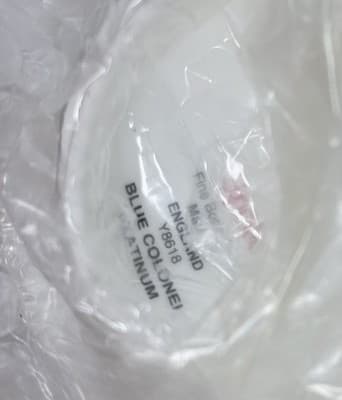 Fine China Spode Blue Colonel Platinum Coffee Pot Y8618 - Thumbnail 5