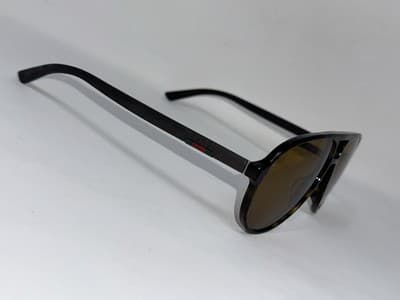 Gucci GGO423SA 002 Grey Aviator SunglassesWeb Stripe Logo Made in Italy - Thumbnail 3