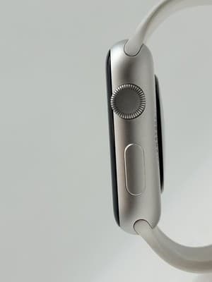 Apple Watch Series 1 42mm Aluminum Case White Sport Band - (MNNL2LL/A) - Thumbnail 2