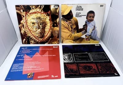 Lot OF 3 Slick Rick 12" 90s Hip-Hop Music Vinyl Records - Thumbnail 2