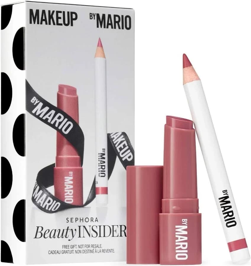 Makeup By Mario - Lipstick, Lip Duo Rich mauve Rosewood glow