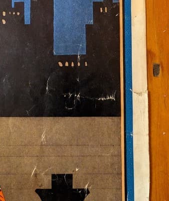 1929 Fashionable Dress Magazine Cover Art Deco NYC Skyline Ruth St Denis Tangee - Thumbnail 10