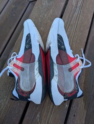 Under Armour HOVR Apex 3 Collegiate | White Red 3026158-103 Texas Tech Sneakers - Thumbnail 3