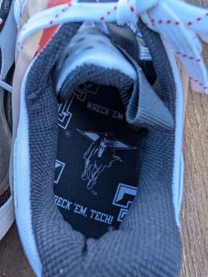 Under Armour HOVR Apex 3 Collegiate | White Red 3026158-103 Texas Tech Sneakers - Thumbnail 6