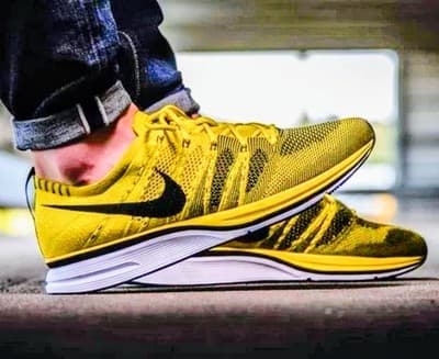 2017 NIKE FLYKNIT TRAINER | BRIGHT CITRON | BRAND NEW DS | AH8396-700 | Yeezy SB - Thumbnail 5