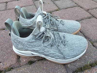 Nike LeBron XV 15 Low | Dark Stucco/Light Bone | AO1755-003 Jordan Dunk - Image 1