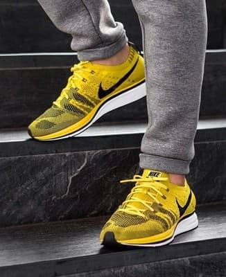 2017 NIKE FLYKNIT TRAINER | BRIGHT CITRON | BRAND NEW DS | AH8396-700 | Yeezy SB - Thumbnail 3