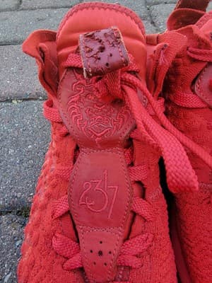 Nike LeBron XVII 17 Basketball Shoes | Red Carpet | Size 7Y Jordan - Thumbnail 6