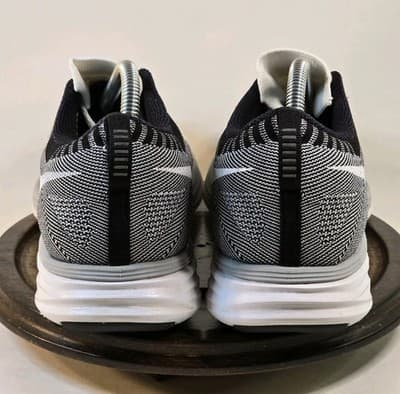 NIKE FLYKNIT LUNAR 2 | 620465-100 | White Running Shoes Sneakers Size 10 VNDS - Thumbnail 7