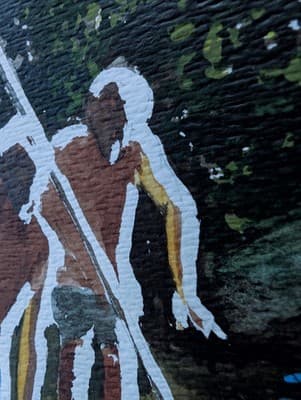 Gene Paulson signed UNIQUE Original Watercolor Mid-Century Art Chicago U of M - Thumbnail 7