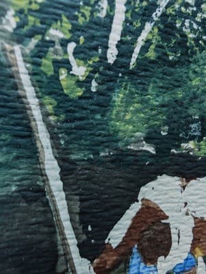 Gene Paulson signed UNIQUE Original Watercolor Mid-Century Art Chicago U of M - Thumbnail 8