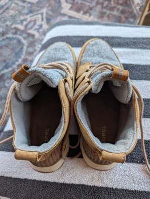 Sorel Kinetic Conquest Boots | Wool Brown Leather Lace Up | NL3372-224 - Thumbnail 4