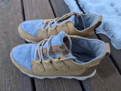 Sorel Kinetic Conquest Boots | Wool Brown Leather Lace Up | NL3372-224 - Thumbnail 2