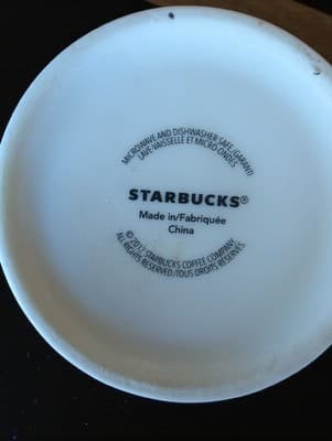 Vintage Collectible Starbucks 2012 Christmas Mug 12 oz Red White Bird Ornament - Thumbnail 5