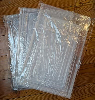 10 CLEAR FRONT DROP PLASTIC SNEAKER DISPLAY CASES | FOR DISPLAYING BAGS/HATS TOO - Thumbnail 10