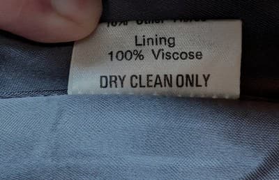 Vintage Kuppenheimer Overcoat Made in England Wool Cashmere Black Mens 42 L - Thumbnail 10