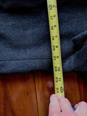 Vintage Kuppenheimer Overcoat Made in England Wool Cashmere Black Mens 42 L - Thumbnail 18