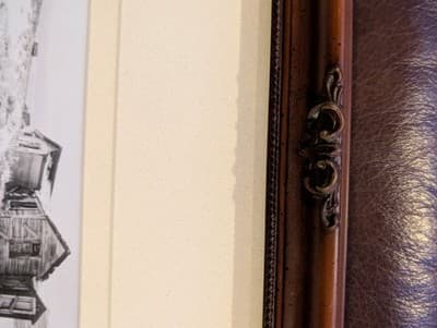 Framed Ghost Town 1937 Chevy Infrared Art Elaine Morgan Signed Photo "Bodie Car - Thumbnail 9