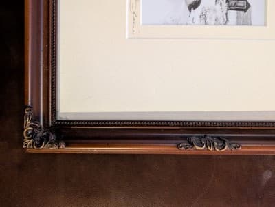 Framed Ghost Town 1937 Chevy Infrared Art Elaine Morgan Signed Photo "Bodie Car - Thumbnail 10