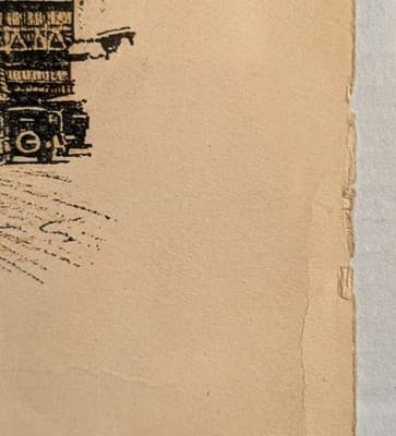 Vintage 1931 Art Deco 42nd St NYC Architectural Rendering - John Richard Rowe - - Thumbnail 6