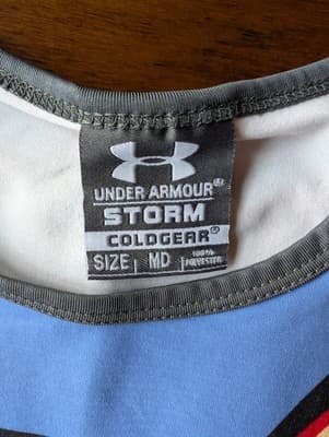 RARE Under Armour Alter Ego THOR Compression Shirt Men’s Medium - STORM COLDGEAR - Thumbnail 5