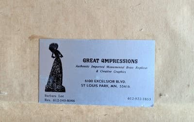 Vintage Woven Silk Art Landscape - Framed Stevengraph Style - Ornate Gold Frame - Thumbnail 4