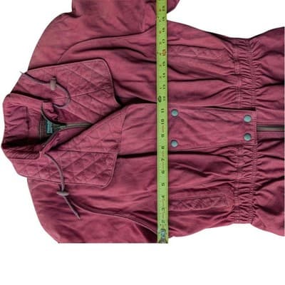 Beautiful Vintage NWT Byrnes & Baker Hot Pink Suede Leather Jacket M Thinsulate - Thumbnail 6