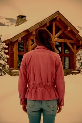 Beautiful Vintage NWT Byrnes & Baker Hot Pink Suede Leather Jacket M Thinsulate - Thumbnail 7