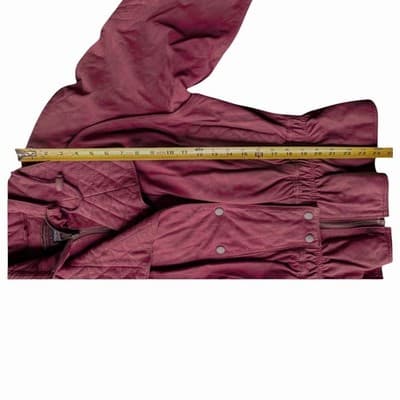 Beautiful Vintage NWT Byrnes & Baker Hot Pink Suede Leather Jacket M Thinsulate - Thumbnail 5