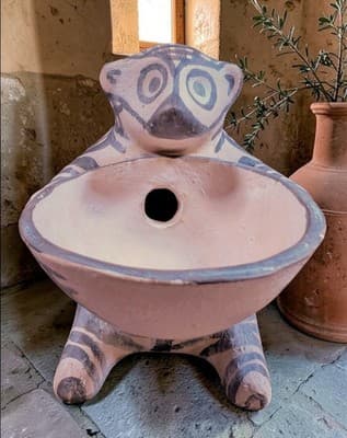 Rare Cycladic Bear Vessel Museum Copy - Syros 2300 BC - National Museum Athens - Thumbnail 7