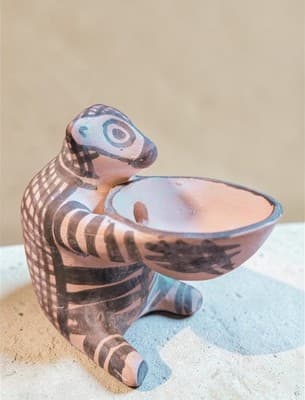 Rare Cycladic Bear Vessel Museum Copy - Syros 2300 BC - National Museum Athens - Thumbnail 5