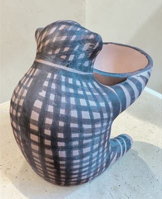 Rare Cycladic Bear Vessel Museum Copy - Syros 2300 BC - National Museum Athens - Thumbnail 4