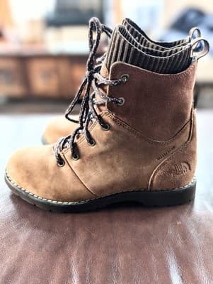 The North Face Ballard III Lace | Waterproof Brown Suede Boots Women | Size 8 - Thumbnail 3