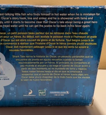 RARE 2004 Hasbro Shark Tale 6-Figure Set MISB New Oscar Lola Dolphin Lenny Luca - Thumbnail 6