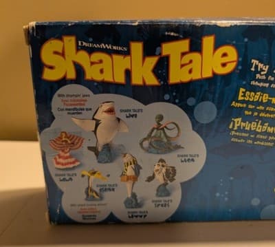 RARE 2004 Hasbro Shark Tale 6-Figure Set MISB New Oscar Lola Dolphin Lenny Luca - Thumbnail 5