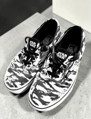 Vans Star Wars Era Stormtrooper Camo Shoes Men's 5 Women's 6.5 NWOB 2014 VN-0Y6X