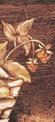 Vintage Original Signed Oil Painting 1960's Still Life Strawberry Basket 8x10 - Thumbnail 4