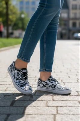 Vans Star Wars Era Stormtrooper Camo Shoes Men's 5 Women's 6.5 NWOB 2014 VN-0Y6X - Thumbnail 5