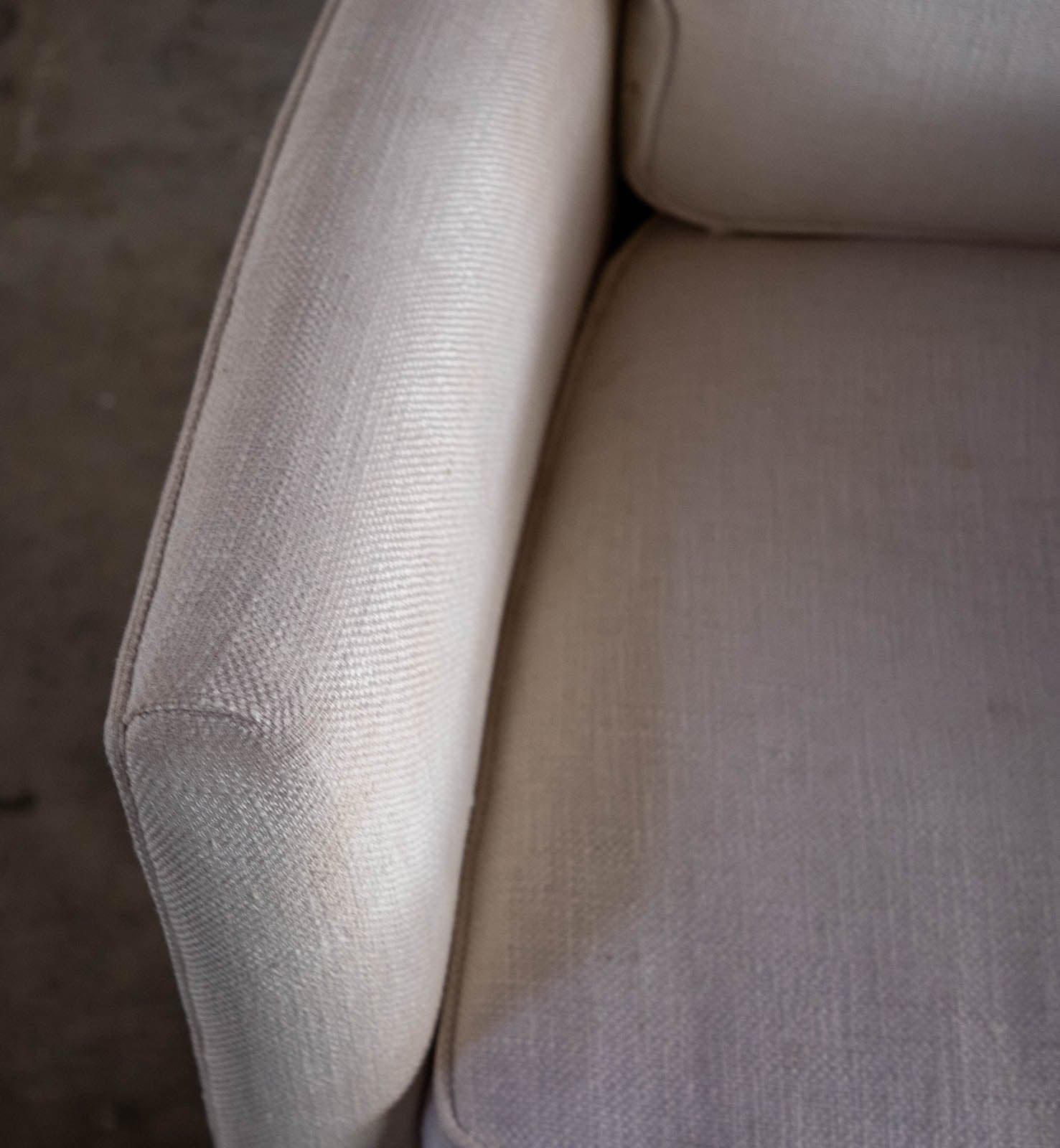 Crate & Barrel Upholstered Swivel Chairs (Set of 2) - Thumbnail 8