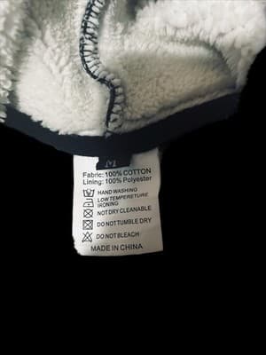 Black Fleece Lined Pullover Hoodie Wonens Size M Cotton Polyester Hooded Pockets - Thumbnail 3