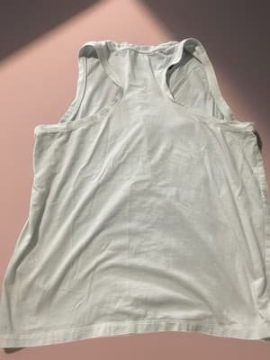 Tommy Hilfiger Sport Women's White Sleeveless Cotton Tank Top Lightweight Size M - Thumbnail 4