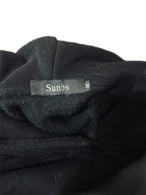 Sunbs Black Fleece Pullover Hoodie & Sweatpants Set Women's Size M Hooded - Thumbnail 3