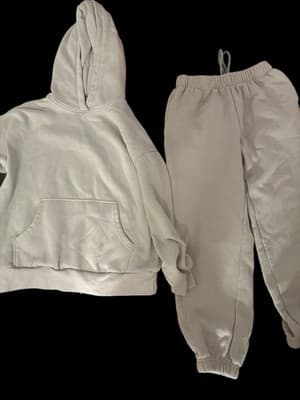 Sunbs Women's Light Green Jogger Pants M Elastic Waist Drawstring Tapered - Thumbnail 6