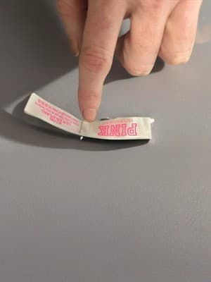 PINK Victoria's Secret Bralette Light Blue Lace Wireless Adjustable Strap L - Thumbnail 3