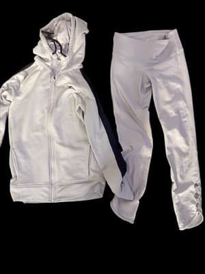 Under Armour Lavender HeatGear Hoodie & Sweatshirt Women's XS S Full Zip - Thumbnail 8