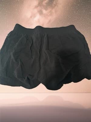 Joe B by Joe Benbasset Black Rayon Athletic Shorts XS Bow Drawstring Lightweight - Thumbnail 3